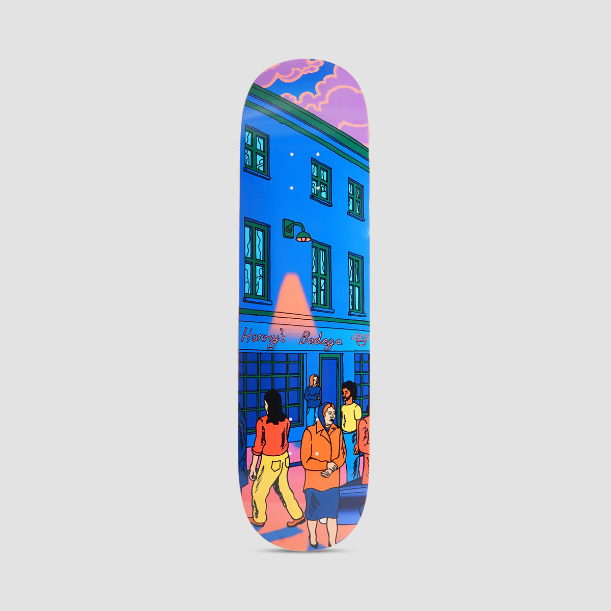 Skateboard Cafe High Street Pro Series Harry's Bodega C2 Shape Skateboard Deck - 8.25"