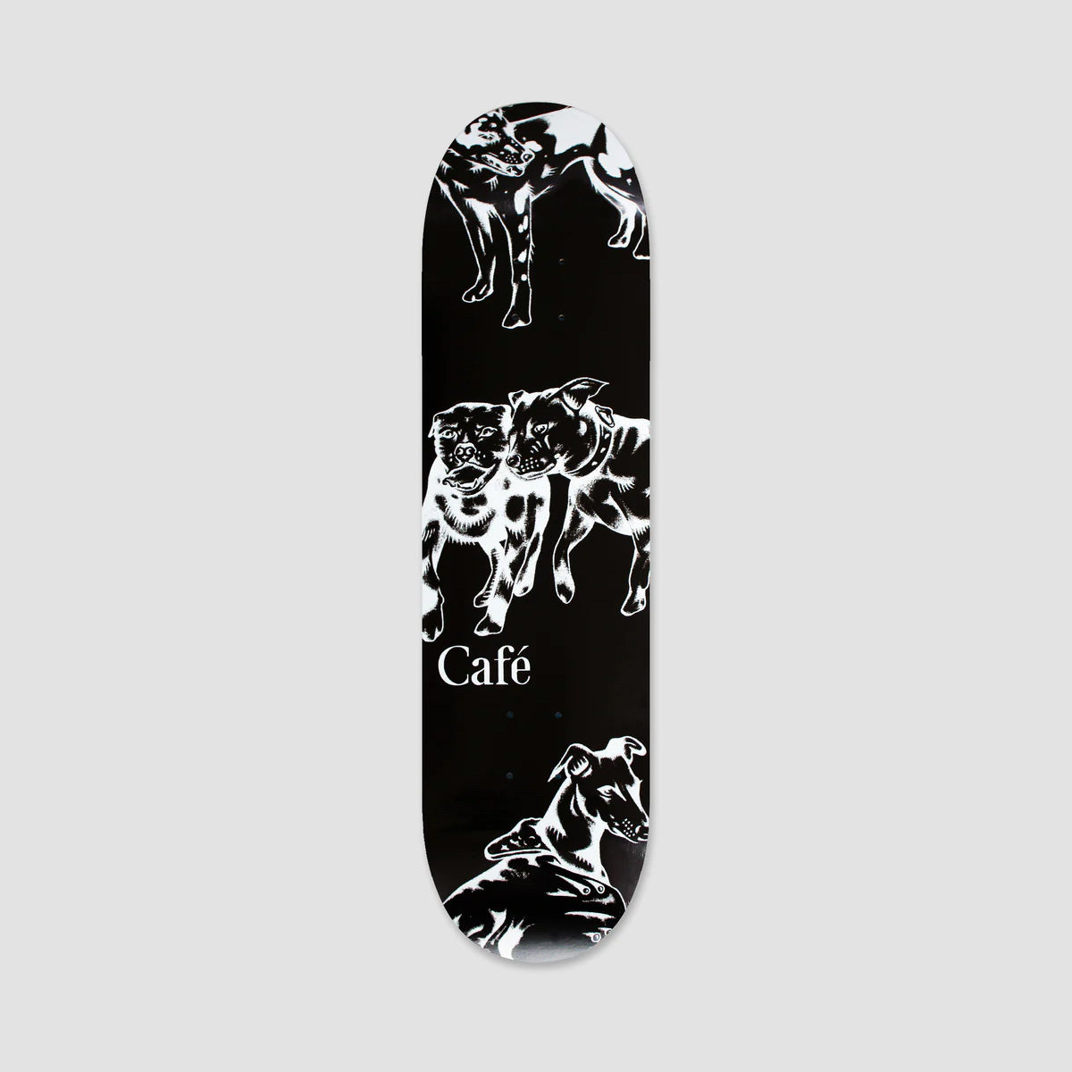 Skateboard Cafe Pooch Skateboard Deck Black - 8.5"