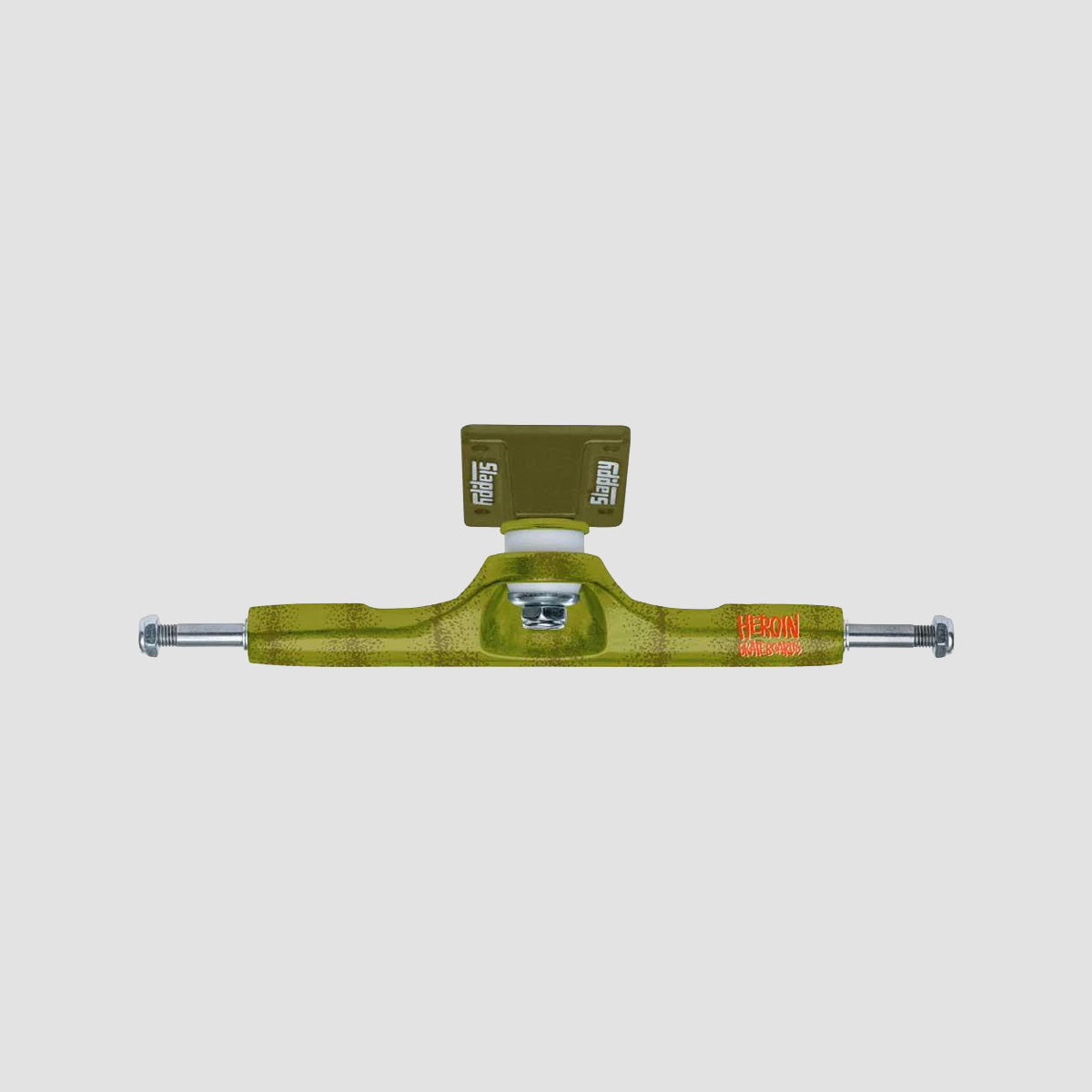 Slappy Pickle Hollow Skateboard Trucks 1 Pair Pickle Green - 11"