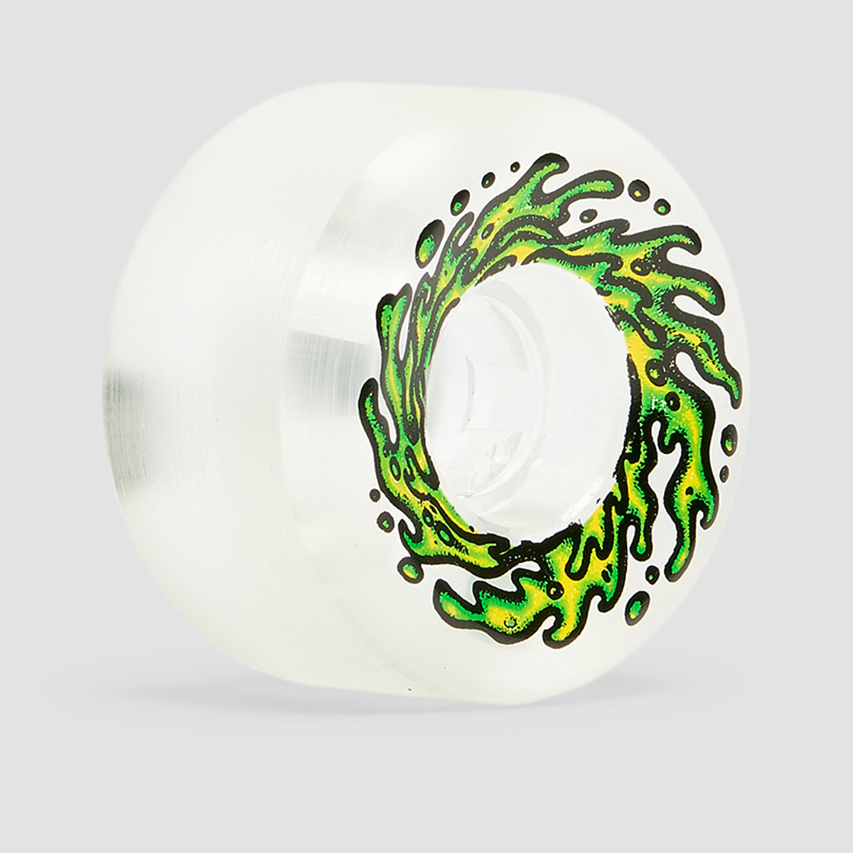 Slime Balls Mirror Vomits 99a Skateboard Wheels Clear 53mm