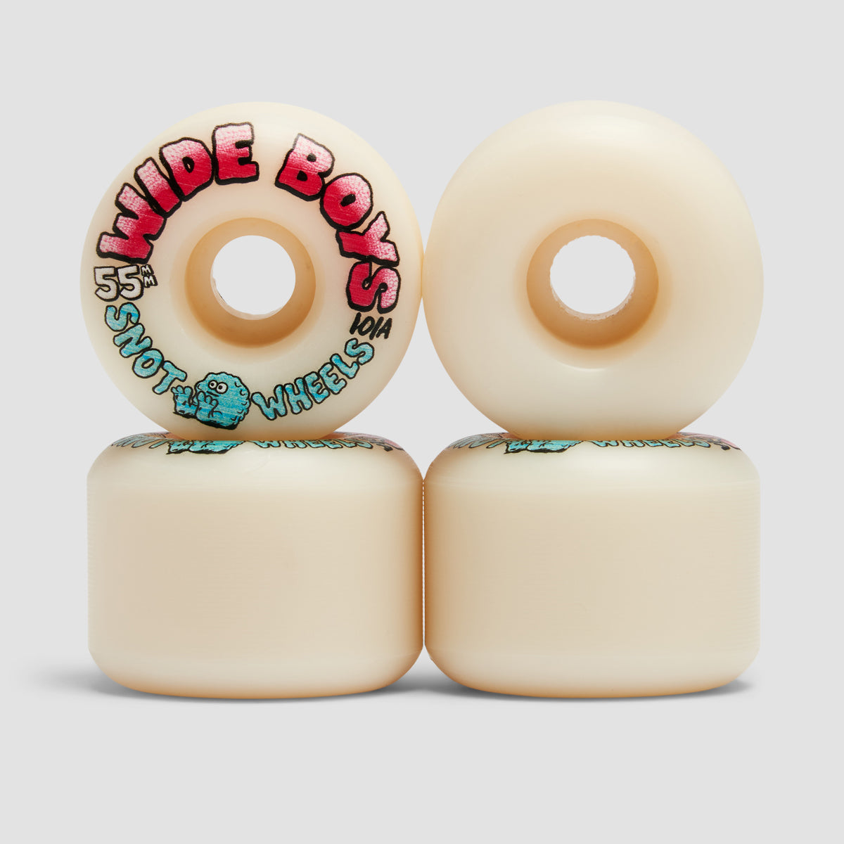 Snot Wide Boys 101A Skateboard Wheels Glow In The Dark 55mm