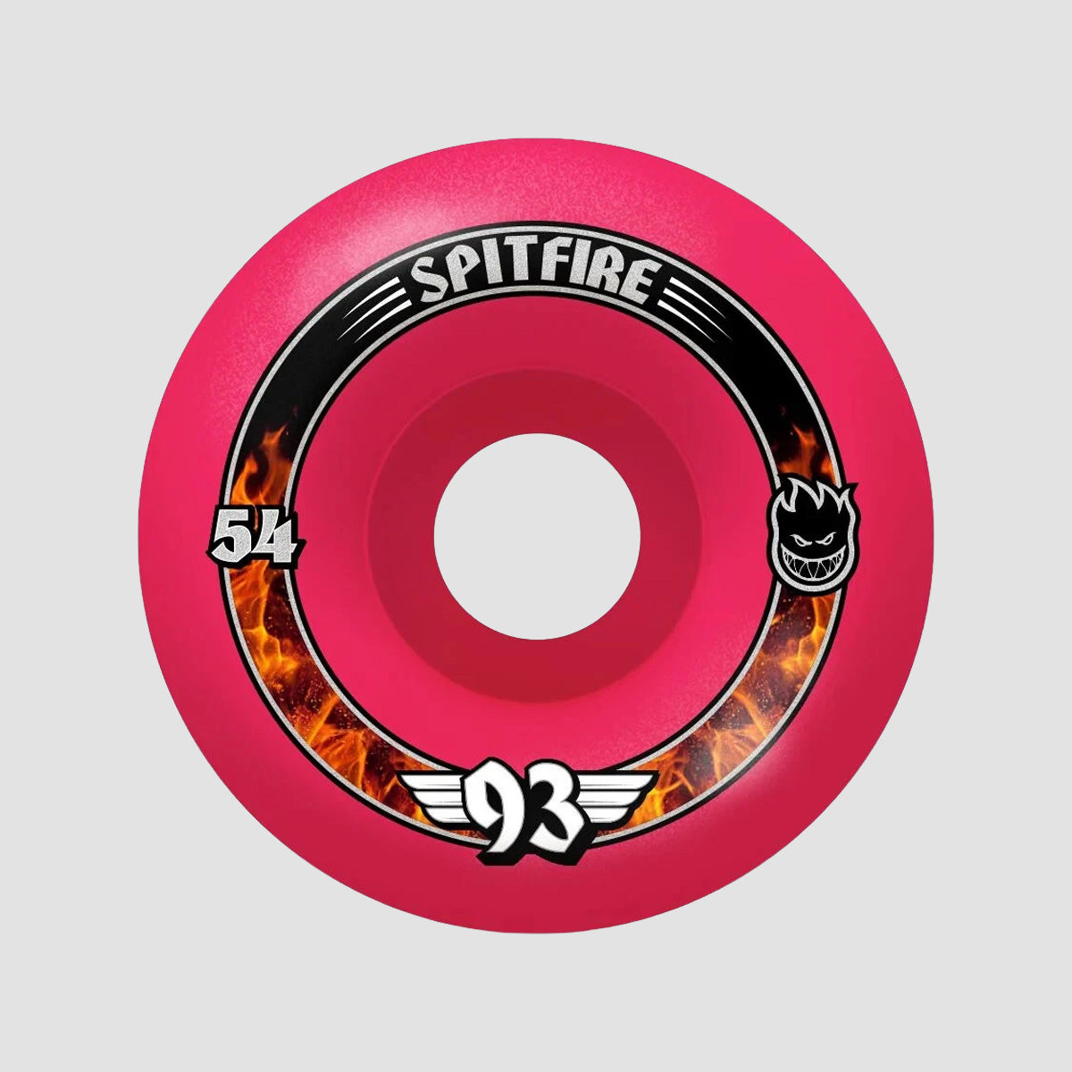 Spitfire 93 Formula Four Radial 93DU Skateboard Wheels Pink 54mm