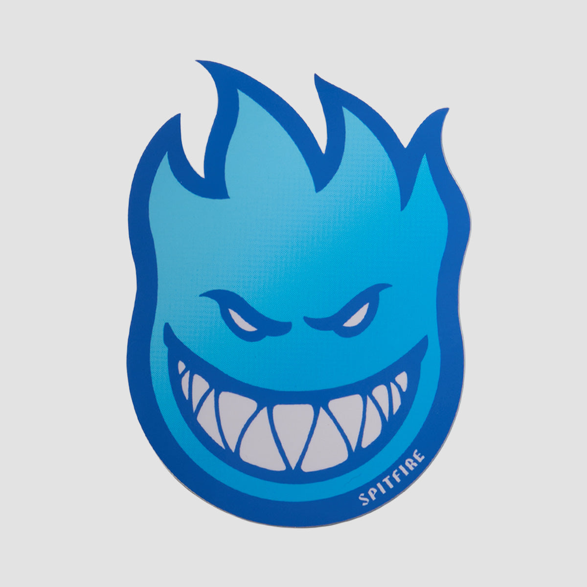 Spitfire Bighead Fade Sticker Medium Blue/Light Blue 155x110mm