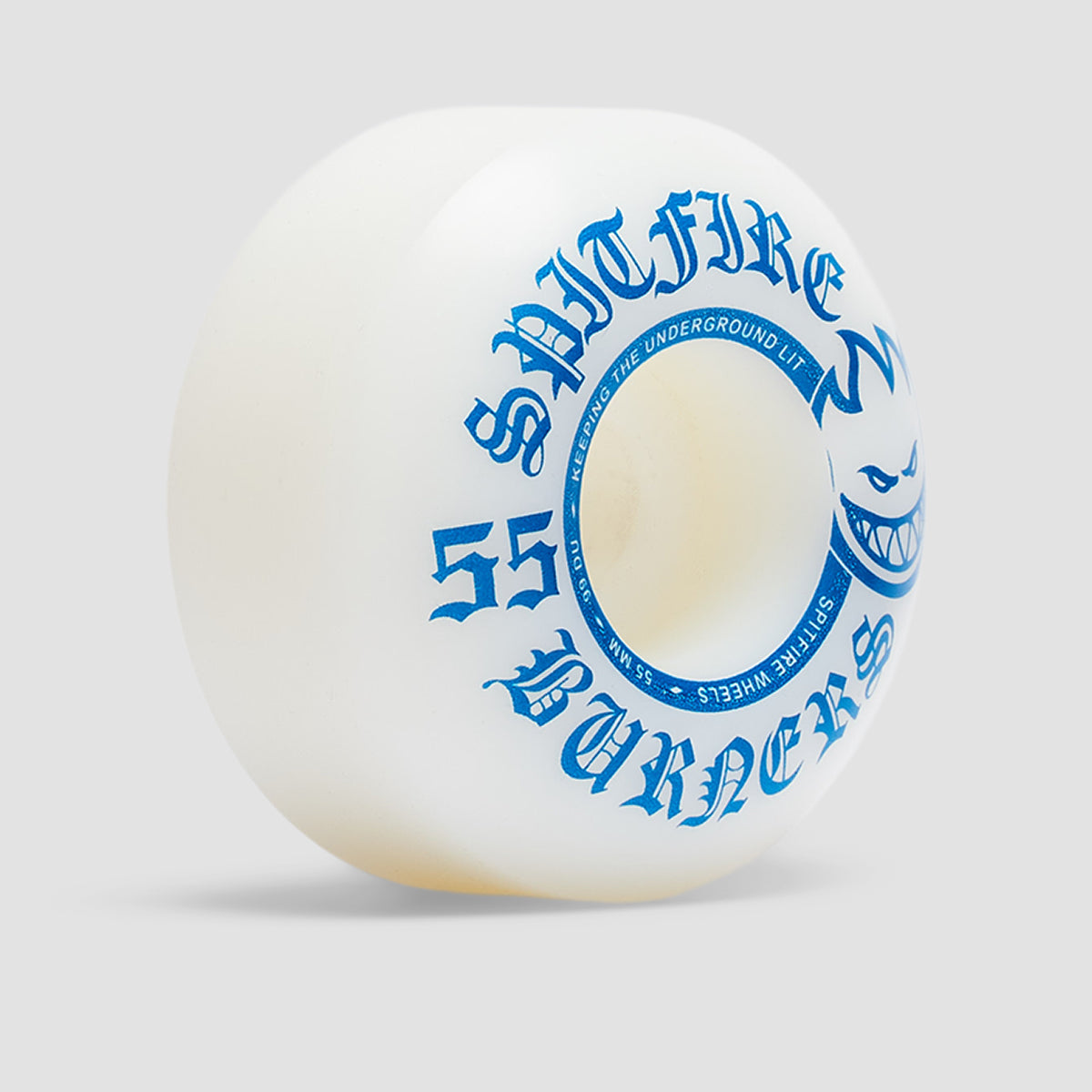 Spitfire Burners 99DU Skateboard Wheels White 55mm