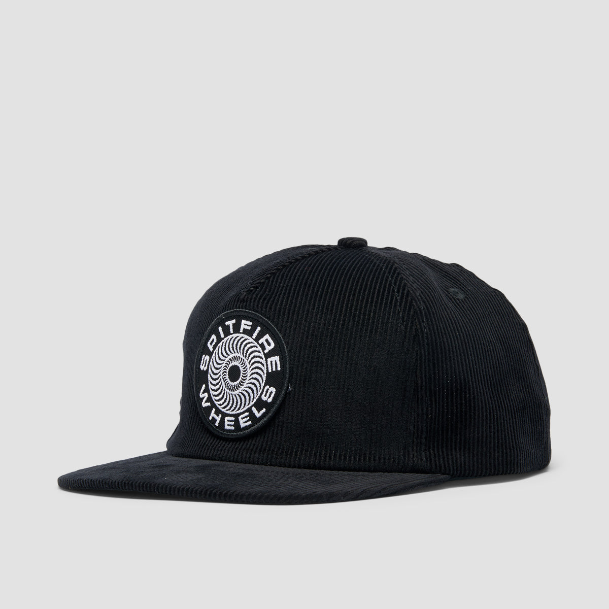 Spitfire Classic '87 Swirl Patch Snapback Cap Black/White