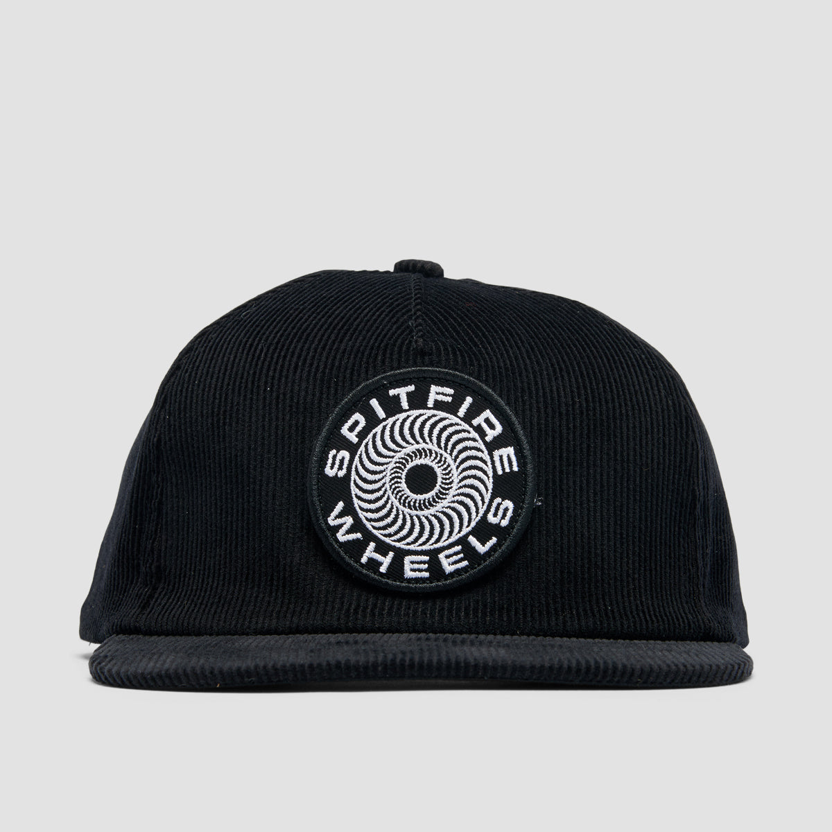 Spitfire Classic '87 Swirl Patch Snapback Cap Black/White