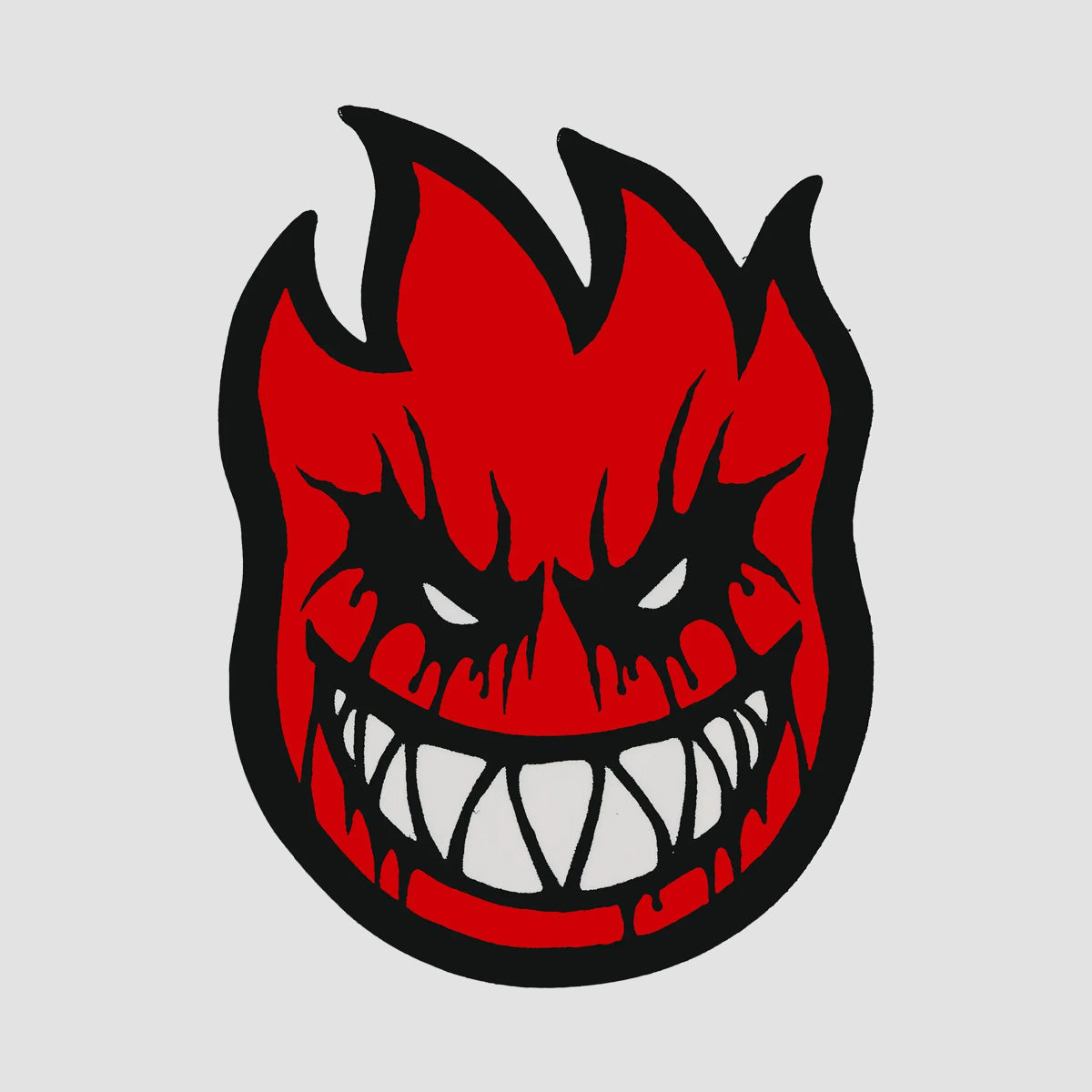 Spitfire Deathmask II Bighead Sticker Red 75x55mm