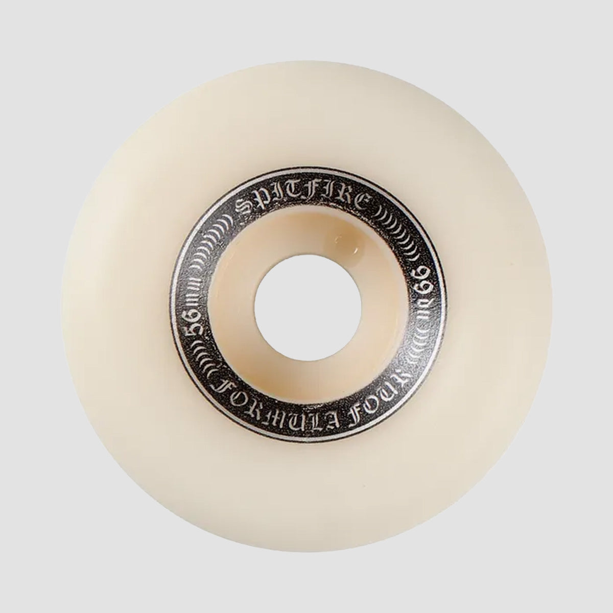 Spitfire Formula Four OG Classics 99DU Skateboard Wheels Natural/Blue 56mm