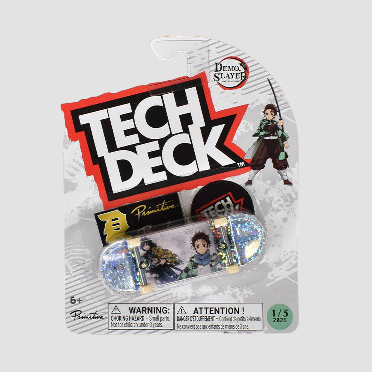 Tech Deck 96mm Entertainment Series Fingerboard - Primitive Demon Slayer 1/3 2026