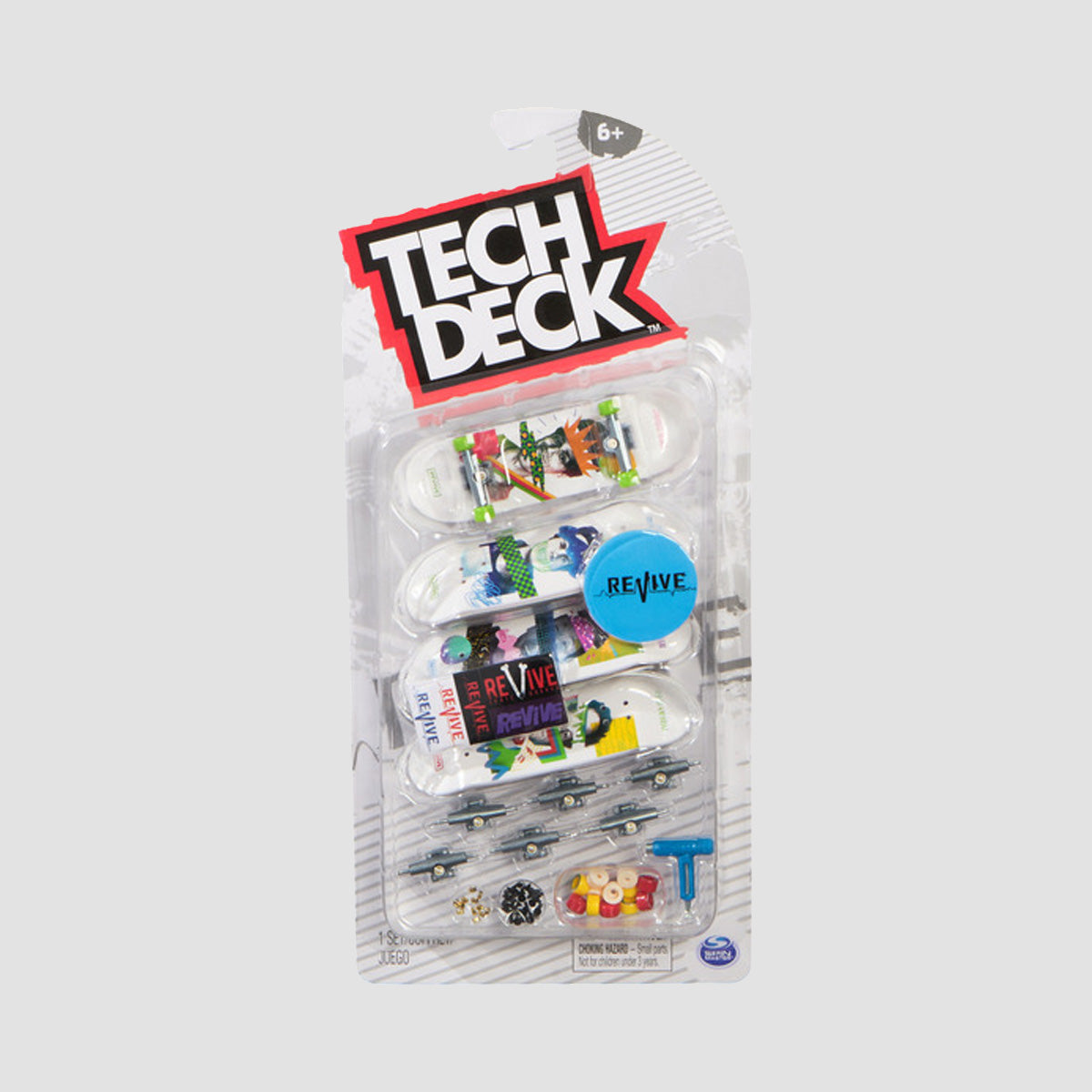 Tech Deck 96mm Fingerboard 4Pack - Revive