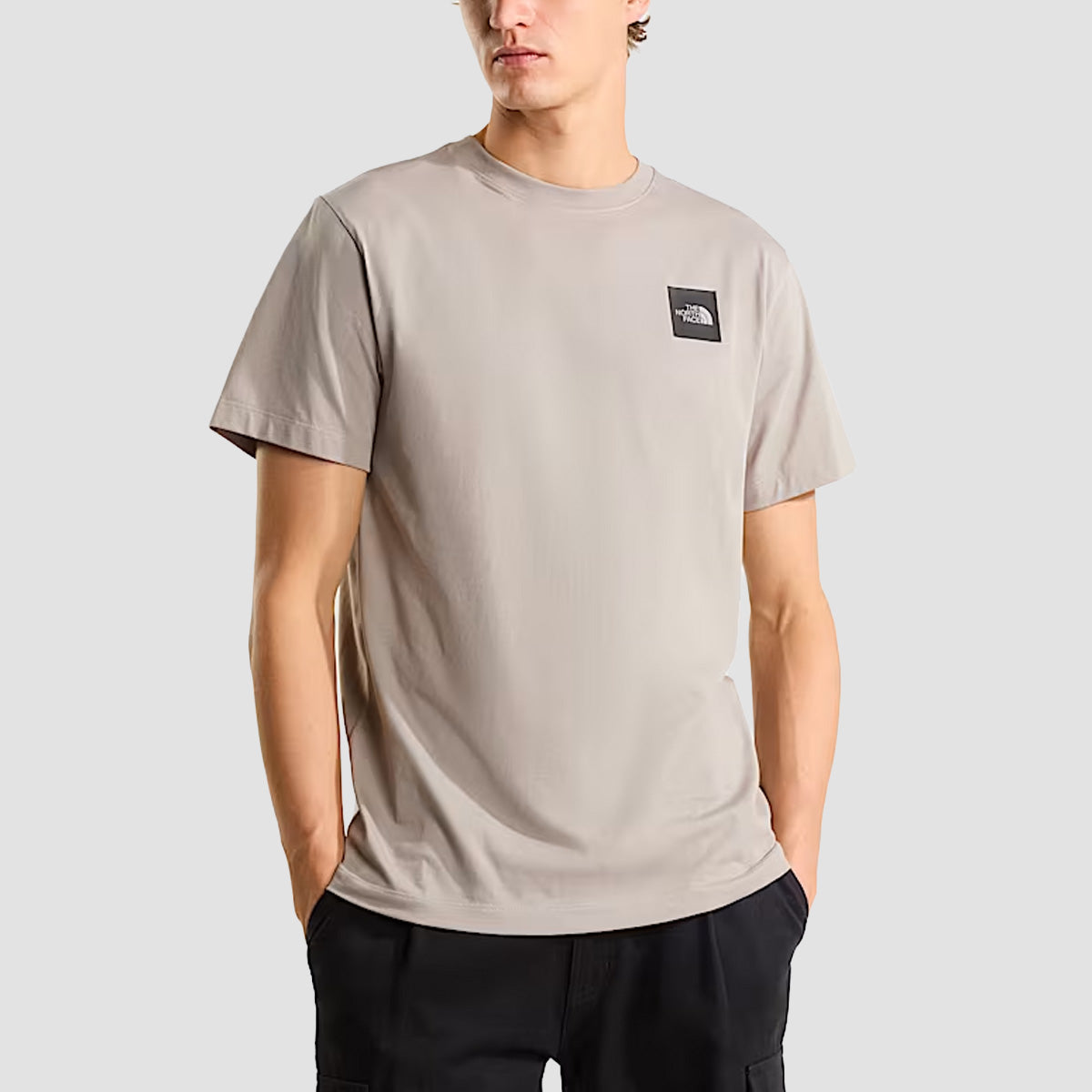The North Face Evolution Box Half Dome Regular T-Shirt Stone Slab