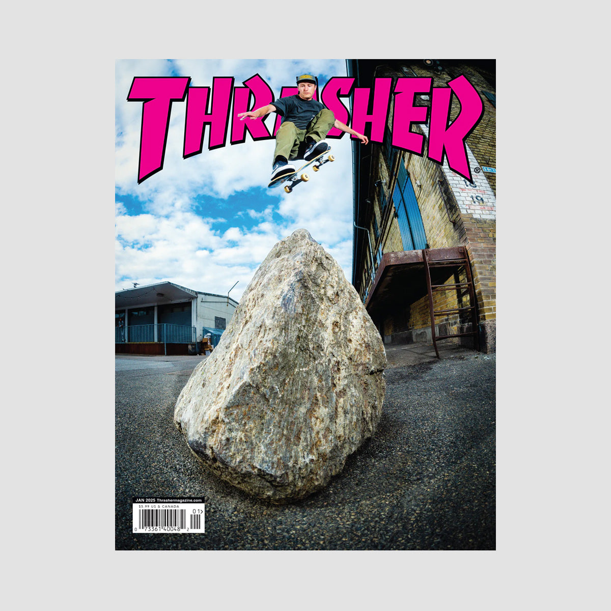 Thrasher Skateboard Magazine January 2025