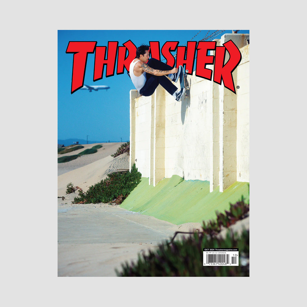 Thrasher Skateboard Magazine October 2024