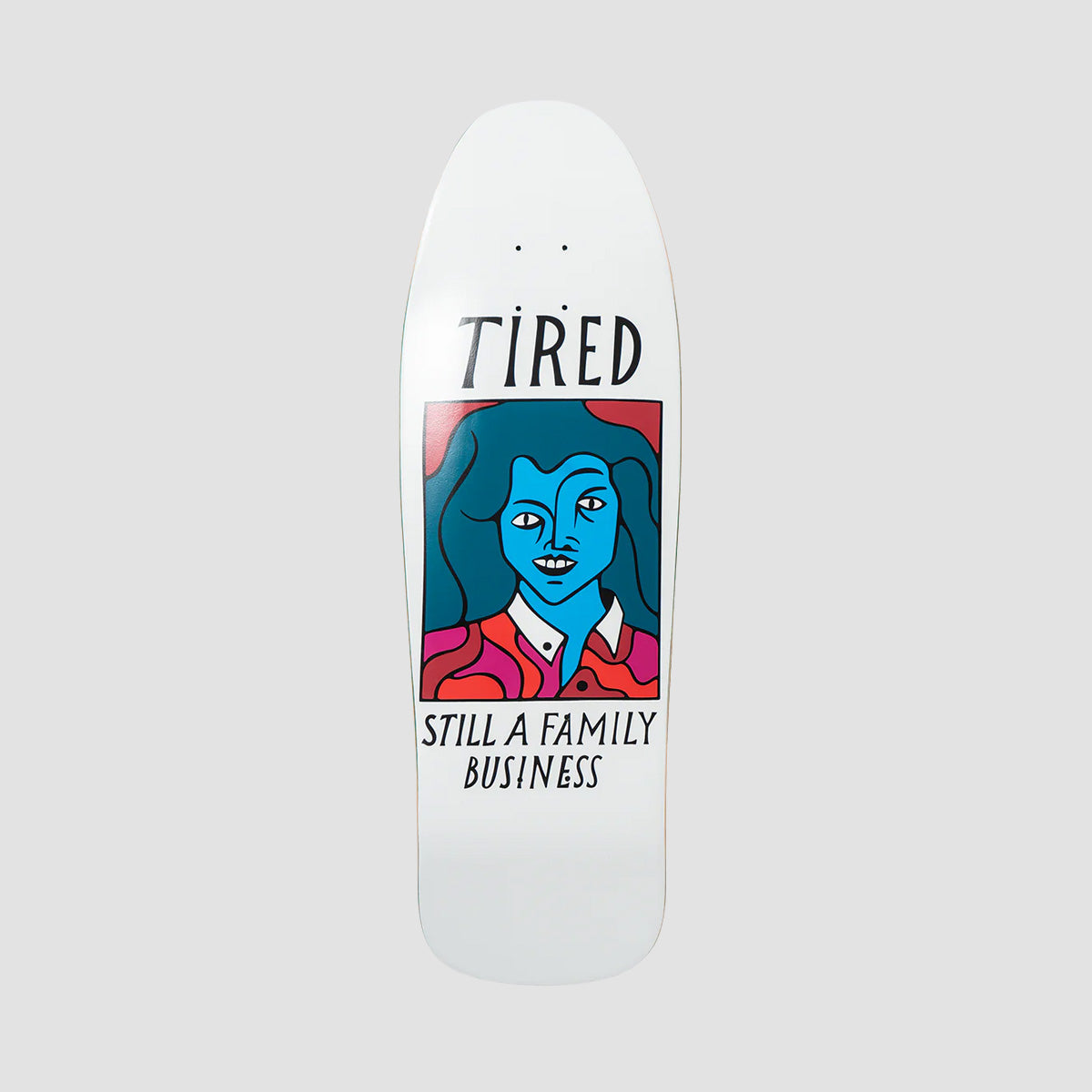 Tired Family Business 1989 Skateboard Deck - 9.9"