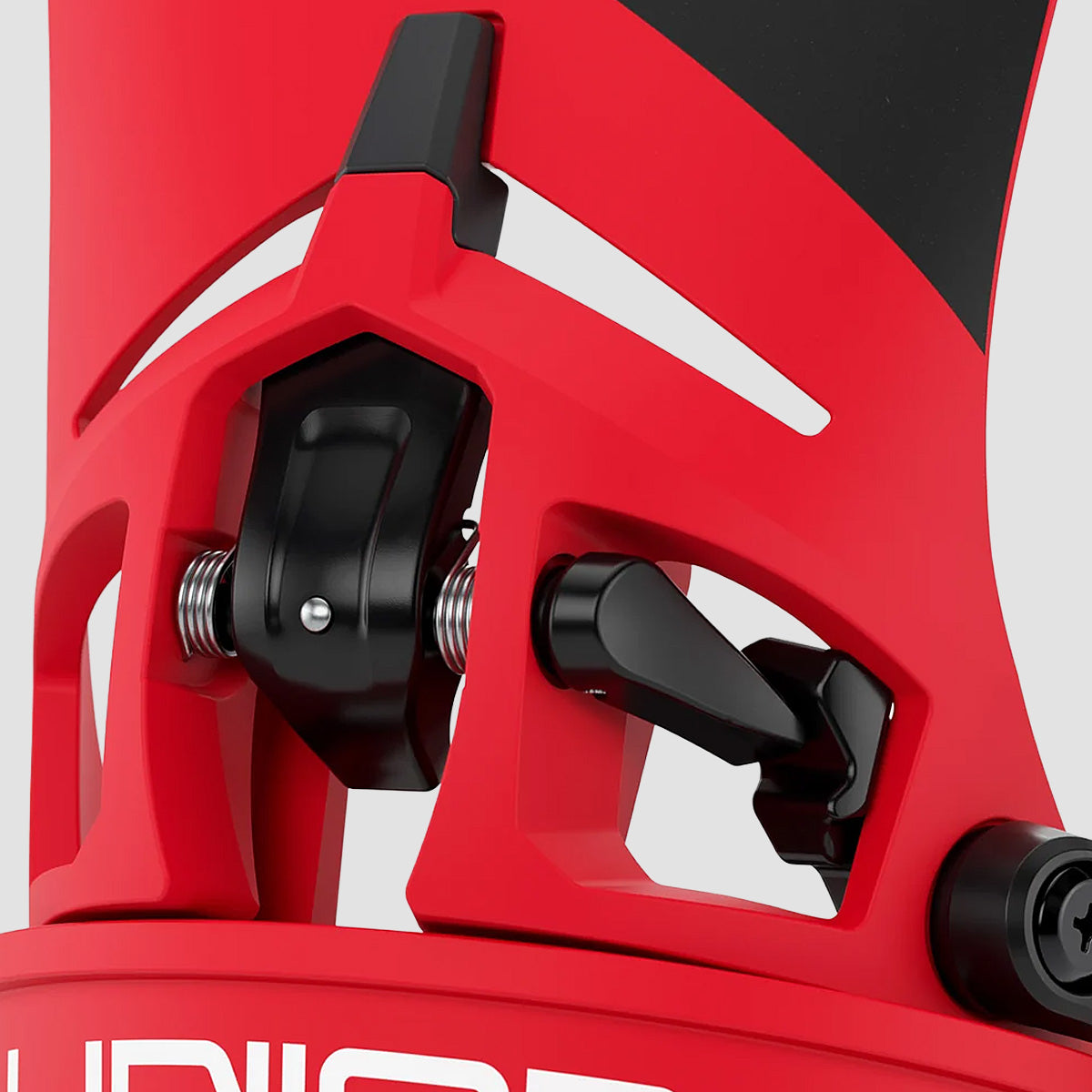 Union Atlas Step On Snowboard Bindings Red