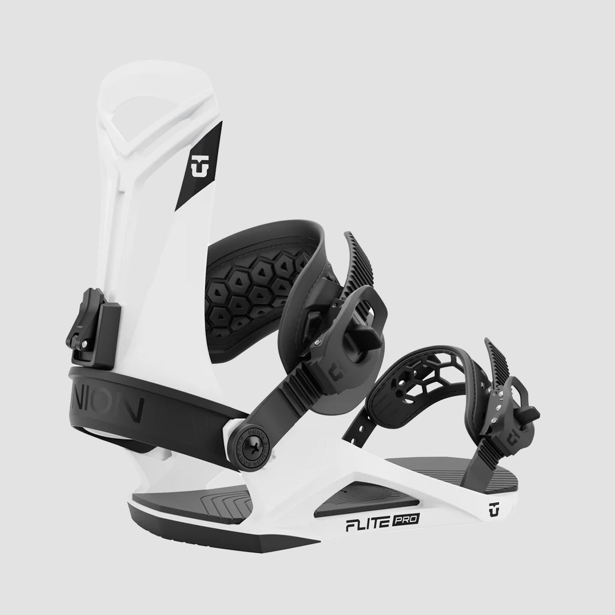 Union Flite Pro 2025 Snowboard Bindings White