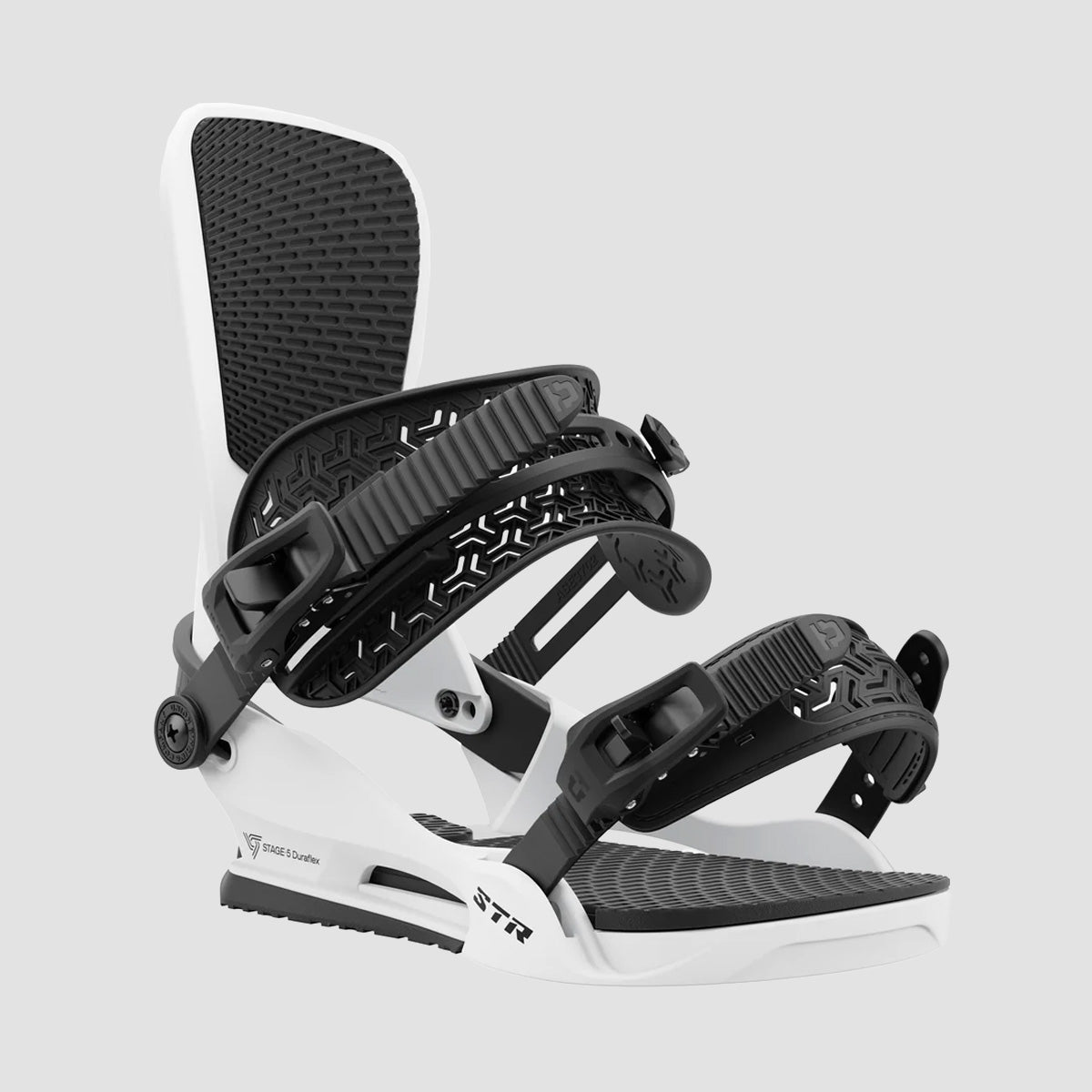 Union STR 2025 Snowboard Bindings White