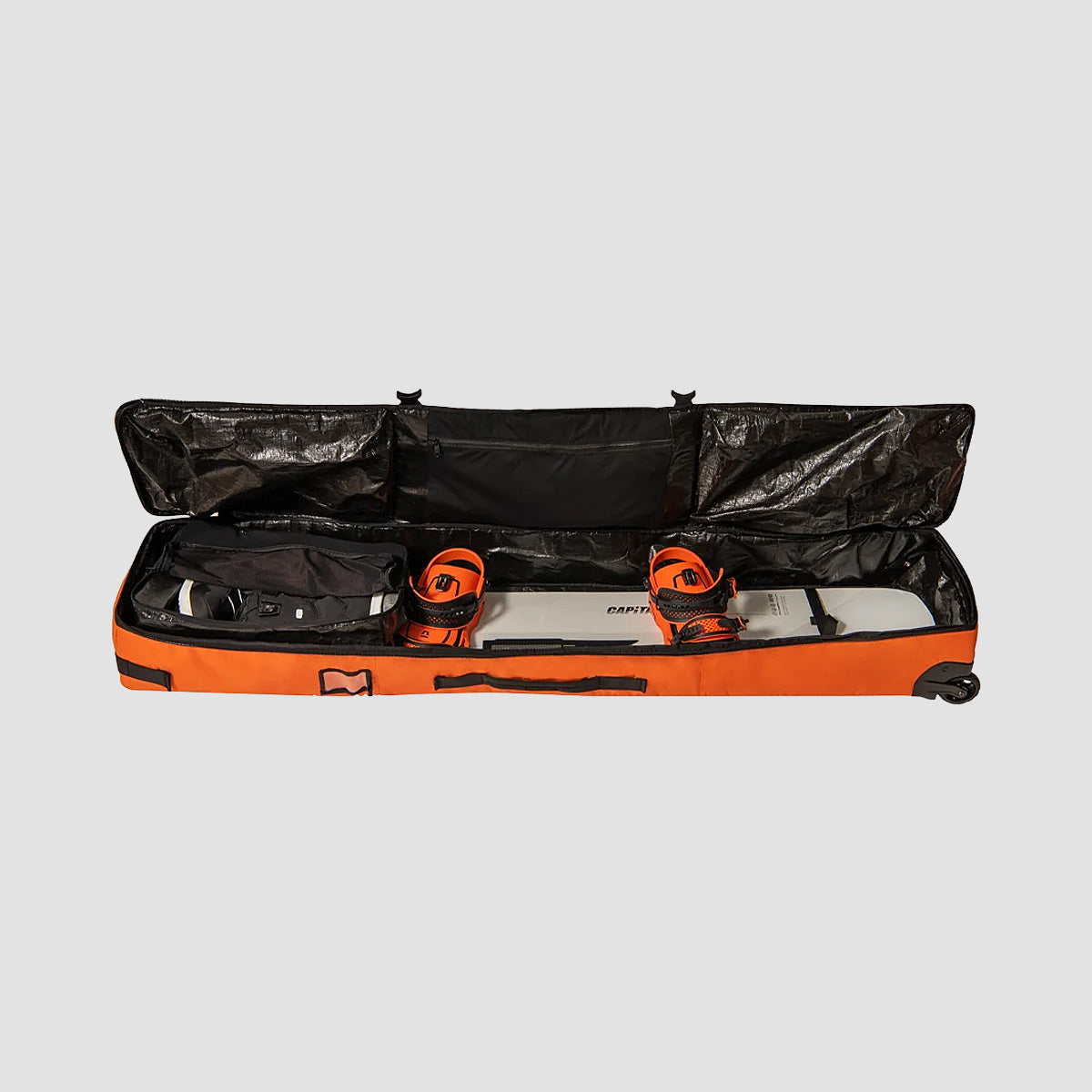 Union Wheeled Travel Snowboard Bag Orange