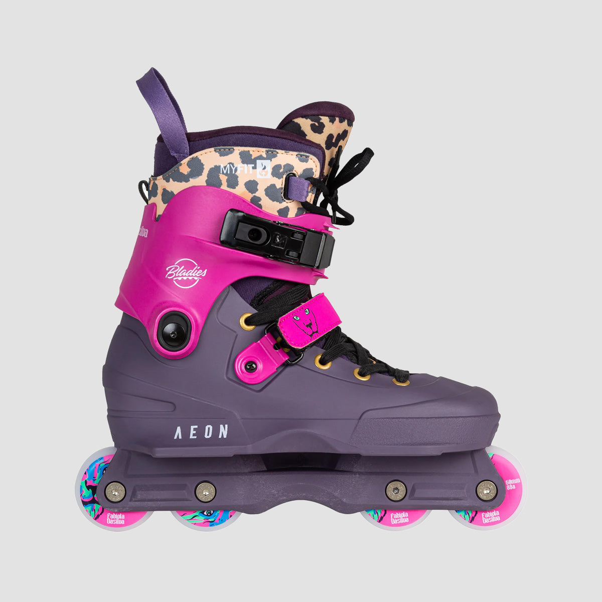 USD Aeon 60 Bladies Fabiola Da Silva Aggressive Inline Skates Purple/Pink