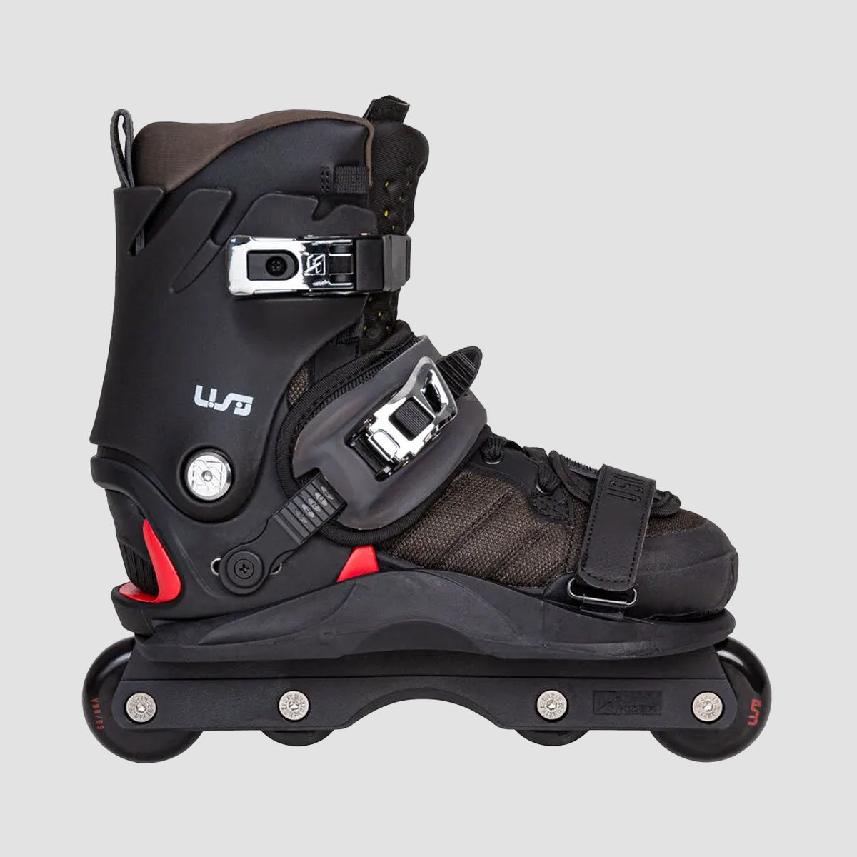 USD Shadow Team 60 Aggressive Inline Skates Black/Red