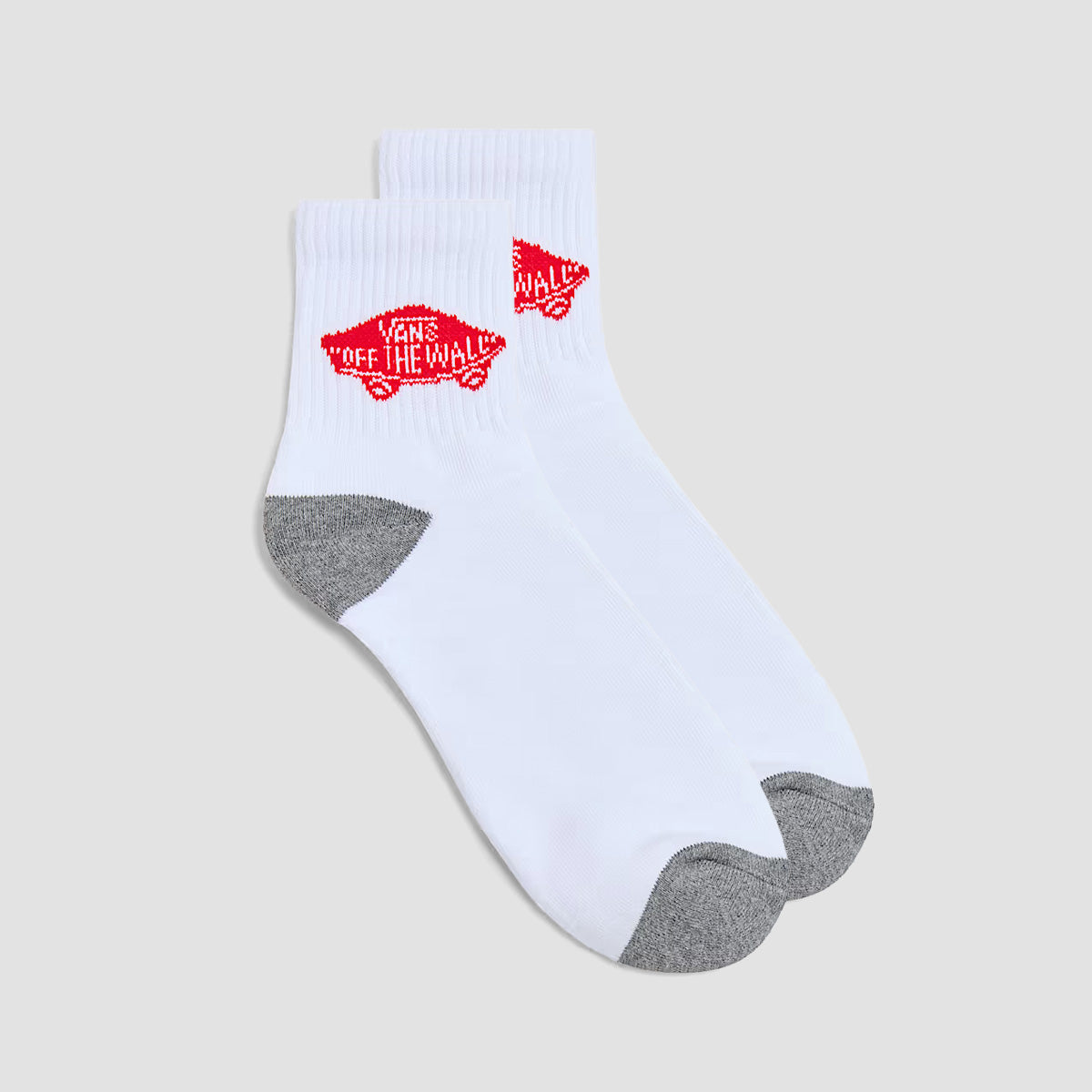 Vans Art Half Crew Socks Racing Red