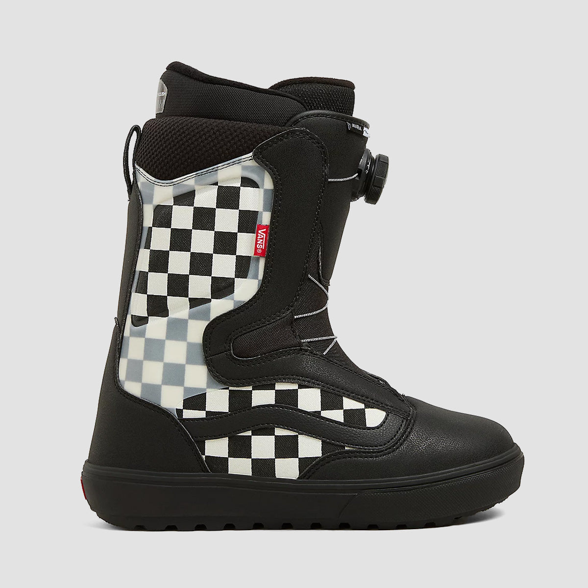 Vans Aura OG Snowboard Boots Black/Checkerboard