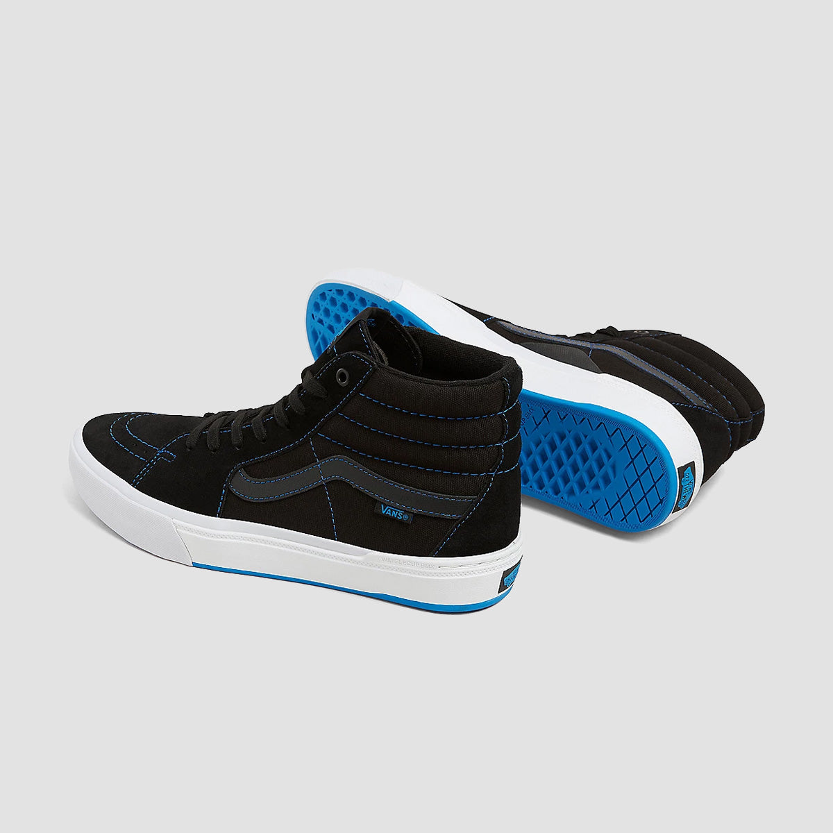 Vans BMX Sk8-Hi High Top Shoes - Electric Blue/Black