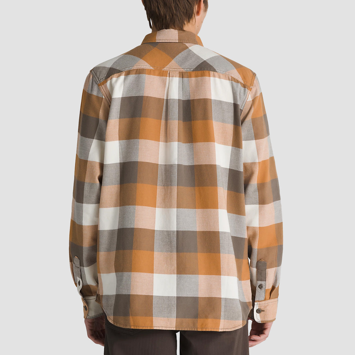 Vans Box Flannel Classic Longsleeve Shirt Bungee Cord/Brown Sugar