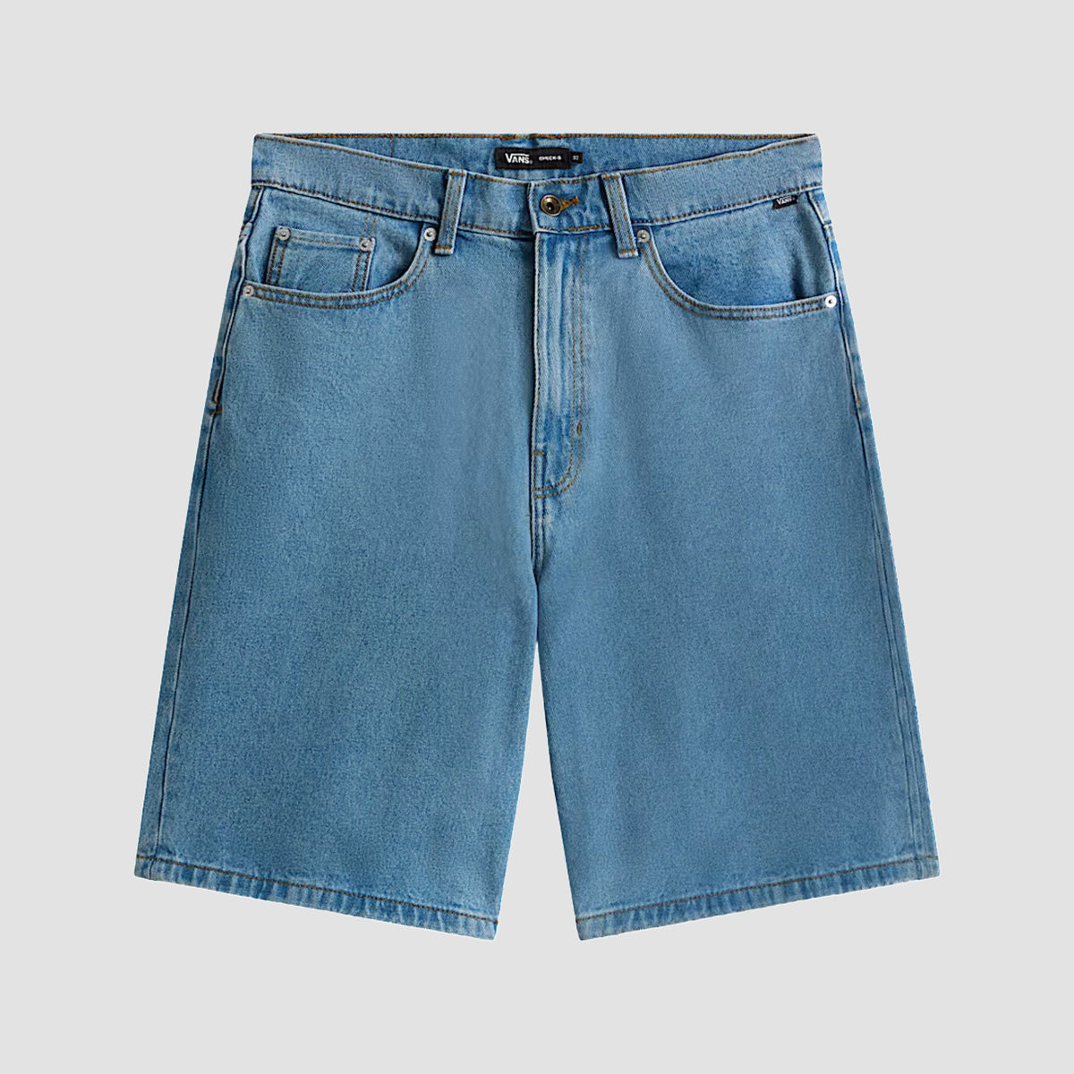 Vans Check-5 Baggy Denim Shorts Stonewash/Blue