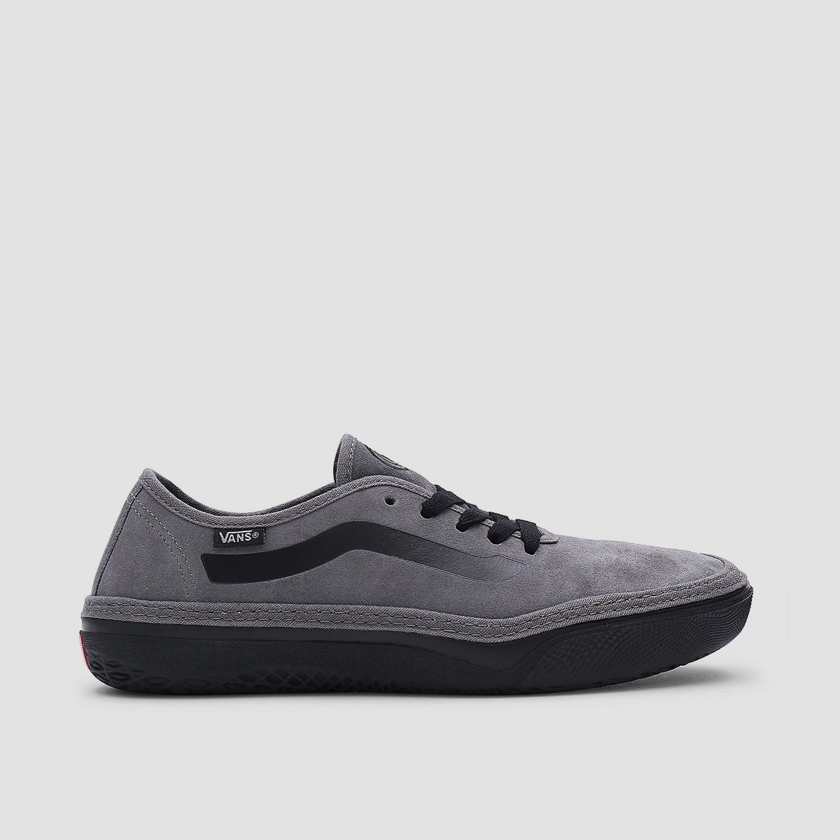 Vans Circle Vee SE Shoes - Suede Pewter/Black