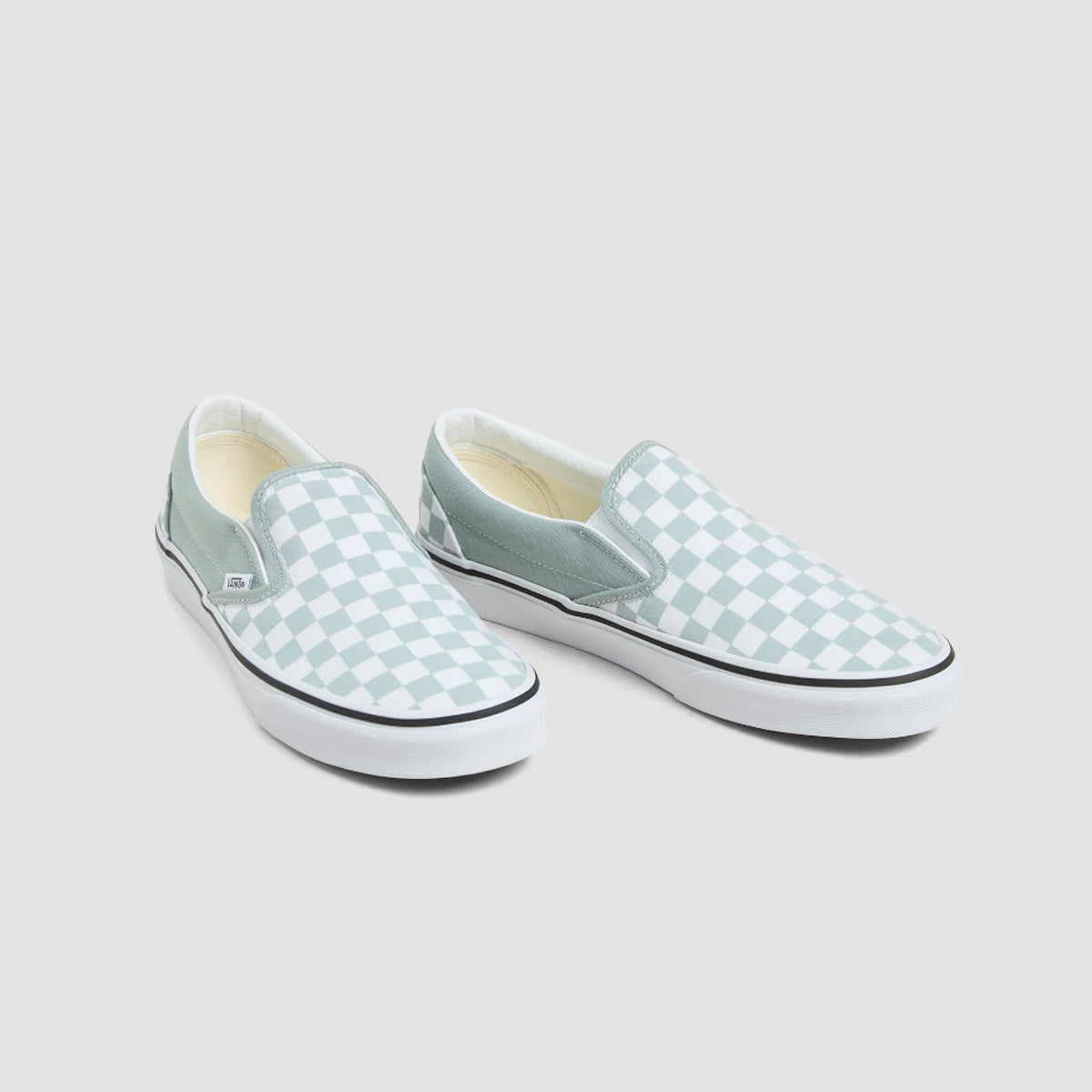 Vans Classic Slip-On Shoes - Colour Theory Checkerboard Pure Grey