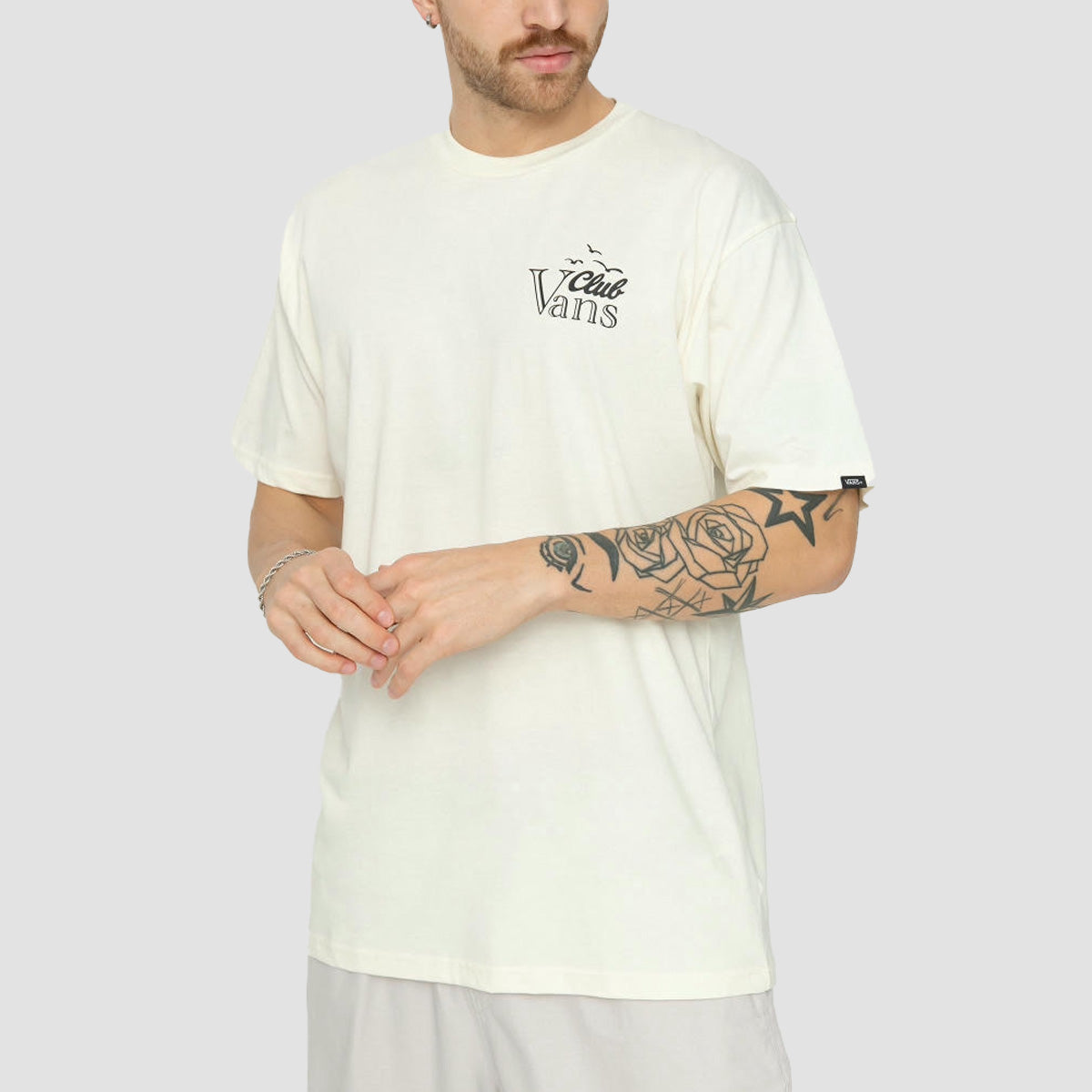 Vans Club Vee T-Shirt Marshmallow