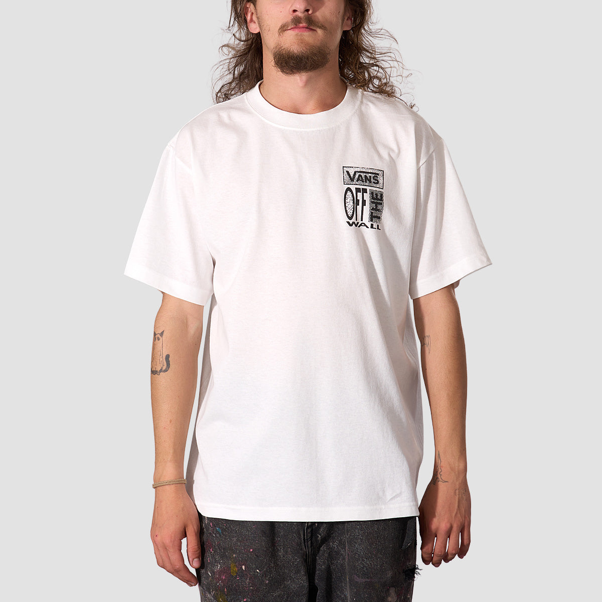 Vans Cut and Paste T-Shirt White