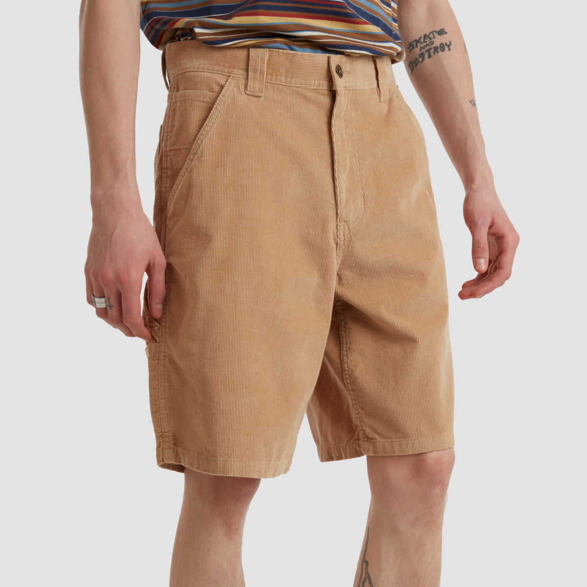 Vans Drill Chore Loose Carpenter 21" Corduroy Shorts Incense