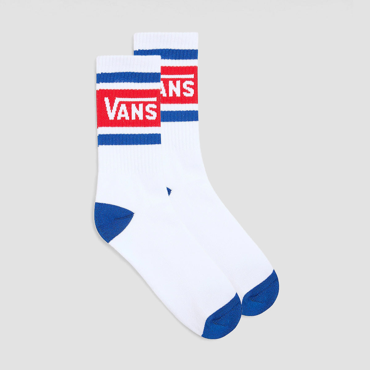 Vans Drop V Logo Crew Socks True Blue - Kids