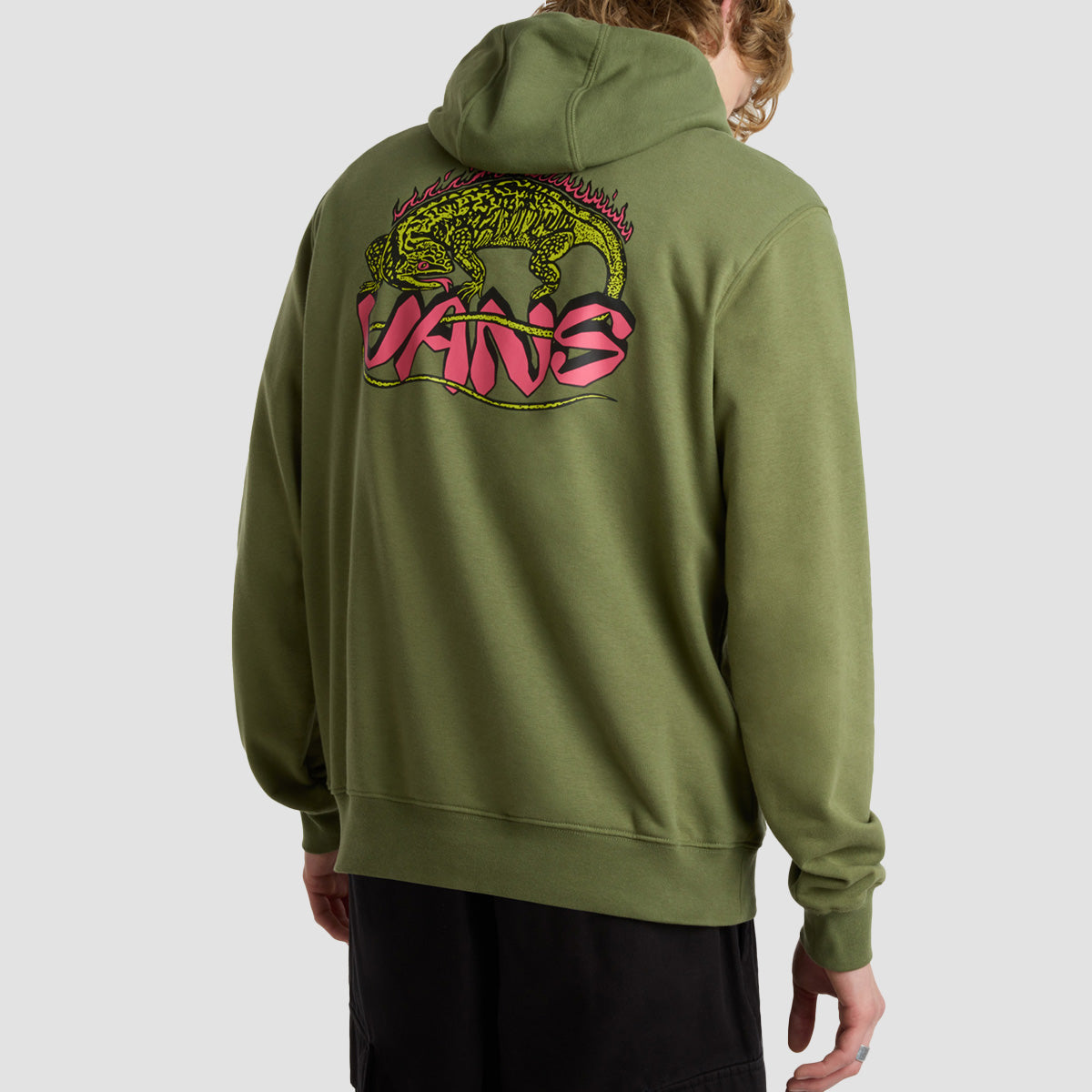 Vans Fiery Friend Pullover Hoodie Olivine