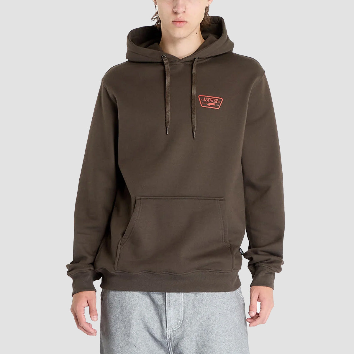 Vans Full Patch Pullover Hoodie Turkish Coffee