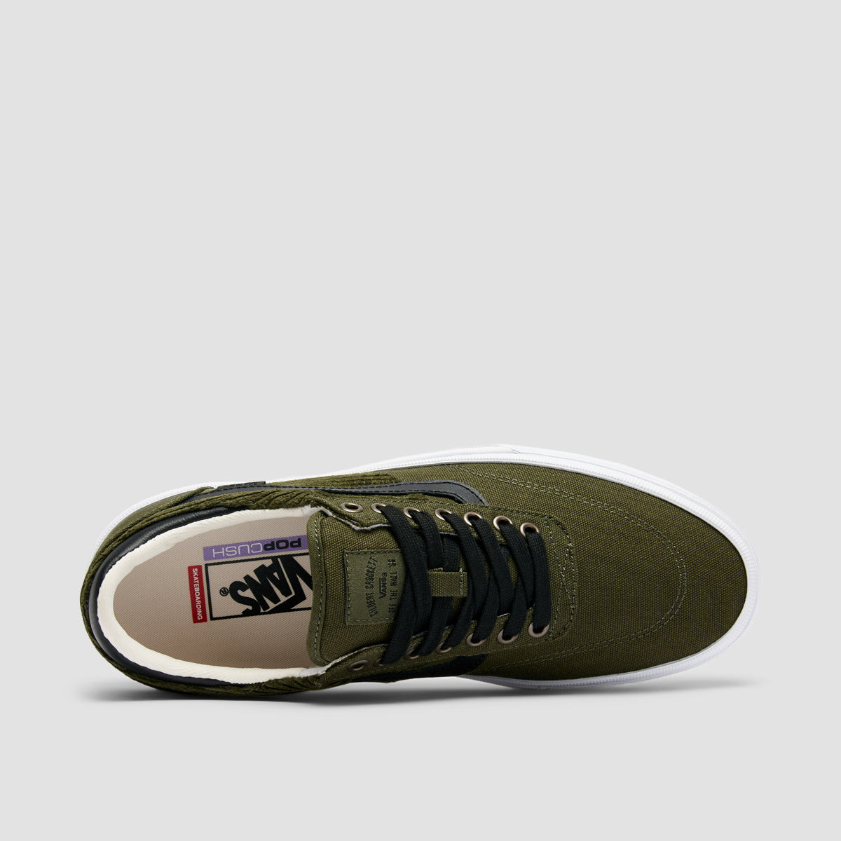 Vans Gilbert Crockett Shoes - Corduroy Olive/Black