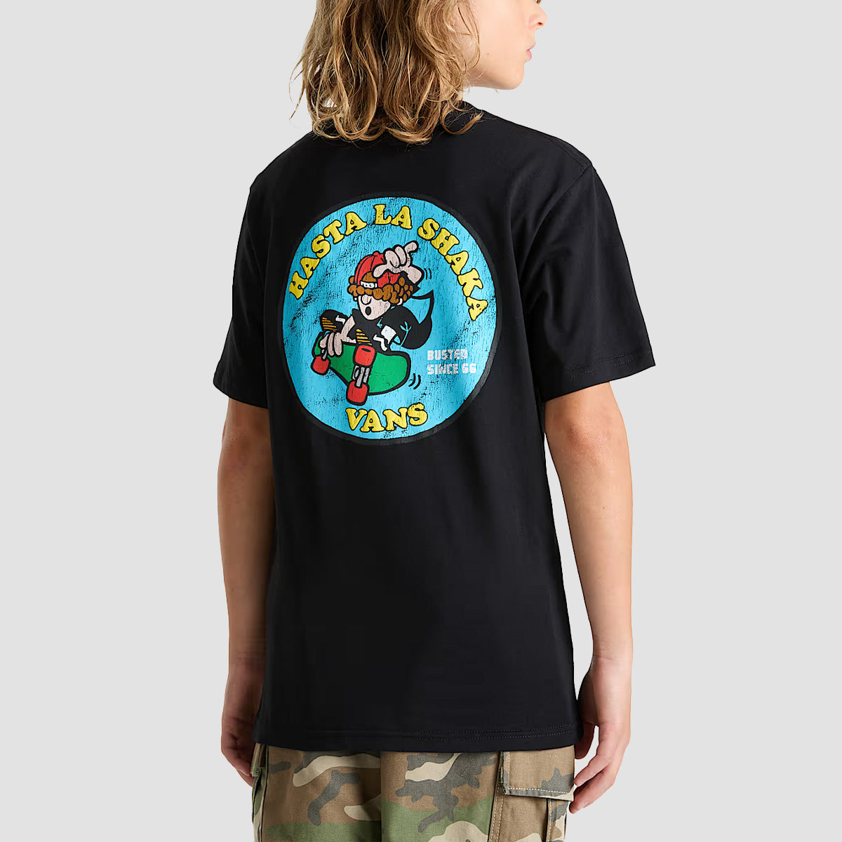 Vans Hasta La Shaka T-Shirt Black - Kids