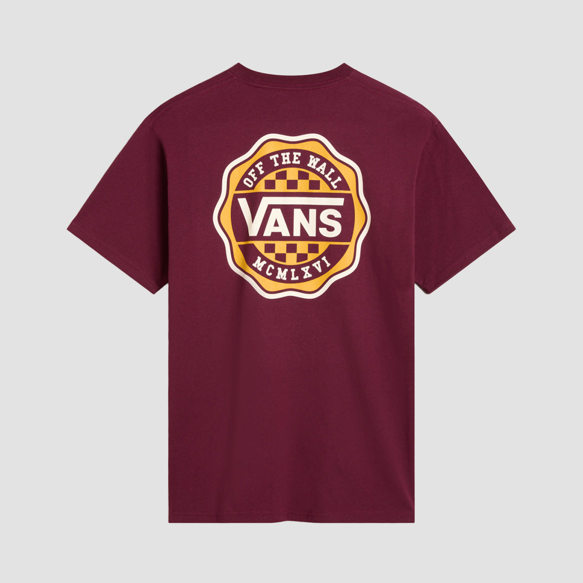 Vans Hawl Pass Crew B T-Shirt Burgundy