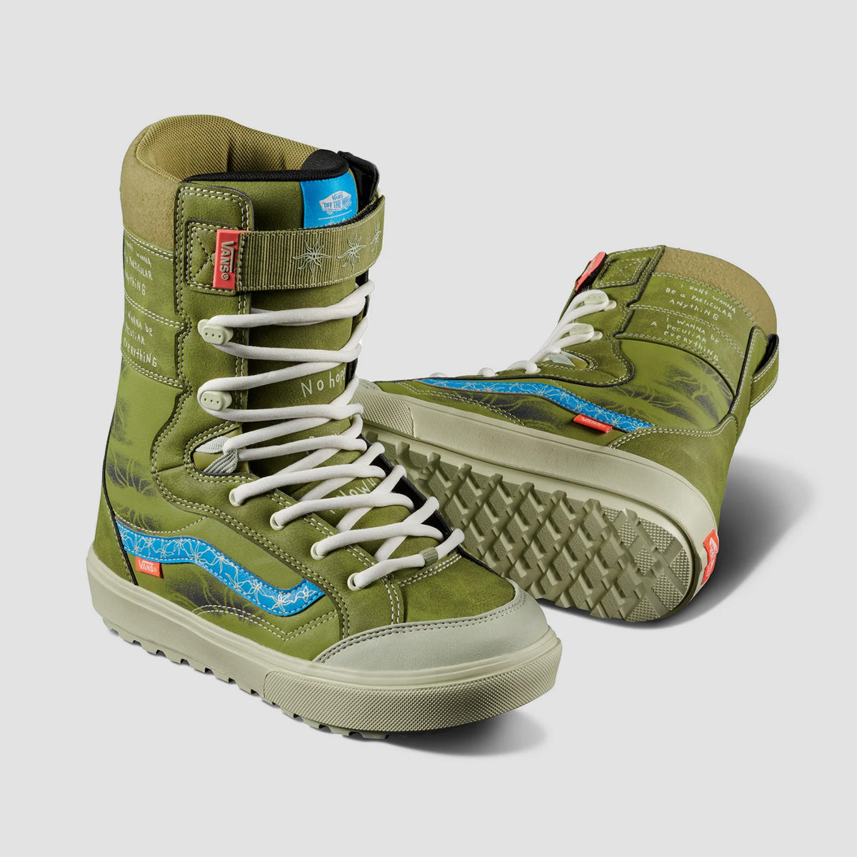 Vans Hi-Standard LL DX Snowboard Boots Mike Rav Green