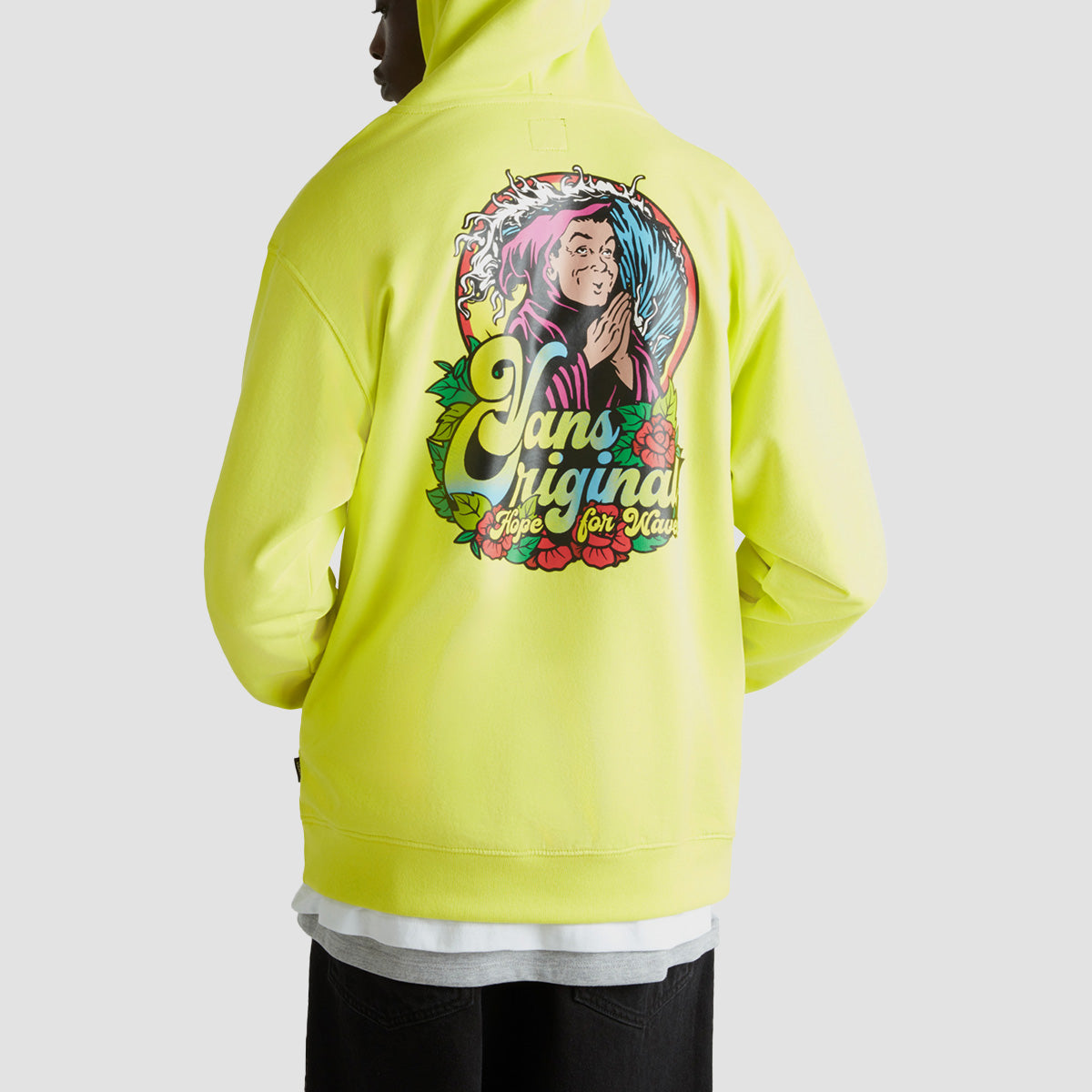 Vans Hope For Waves Loose Pullover Hoodie Sulphur Spring