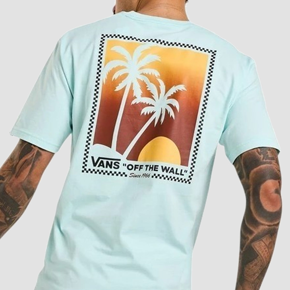 Vans Island Box T-Shirt Blue Glow