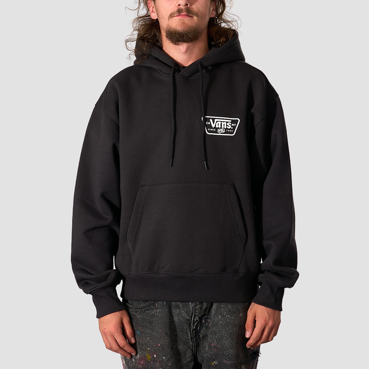 Vans Knu Patch Pullover Hoodie Black