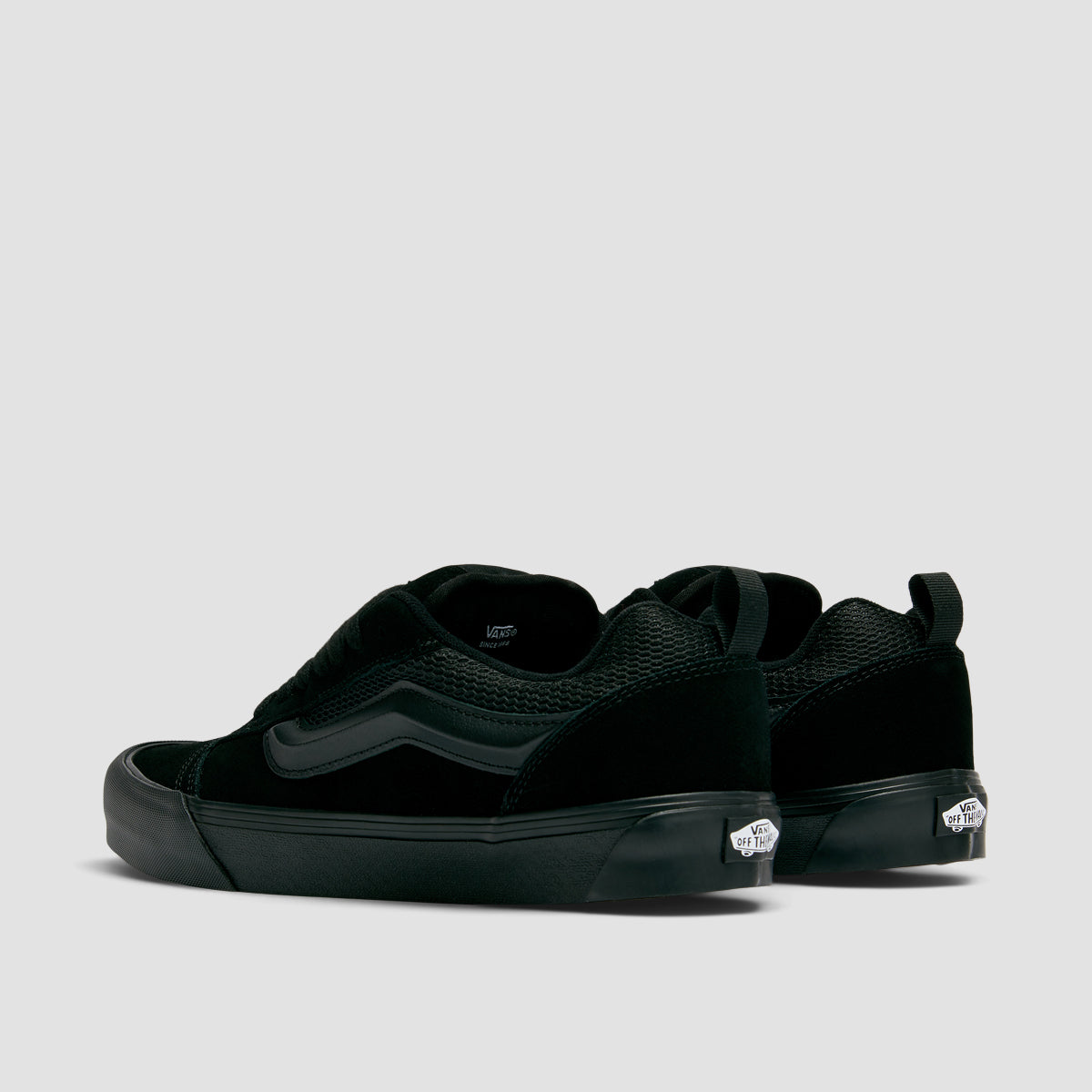 Vans Knu Skool Shoes - Black/Black