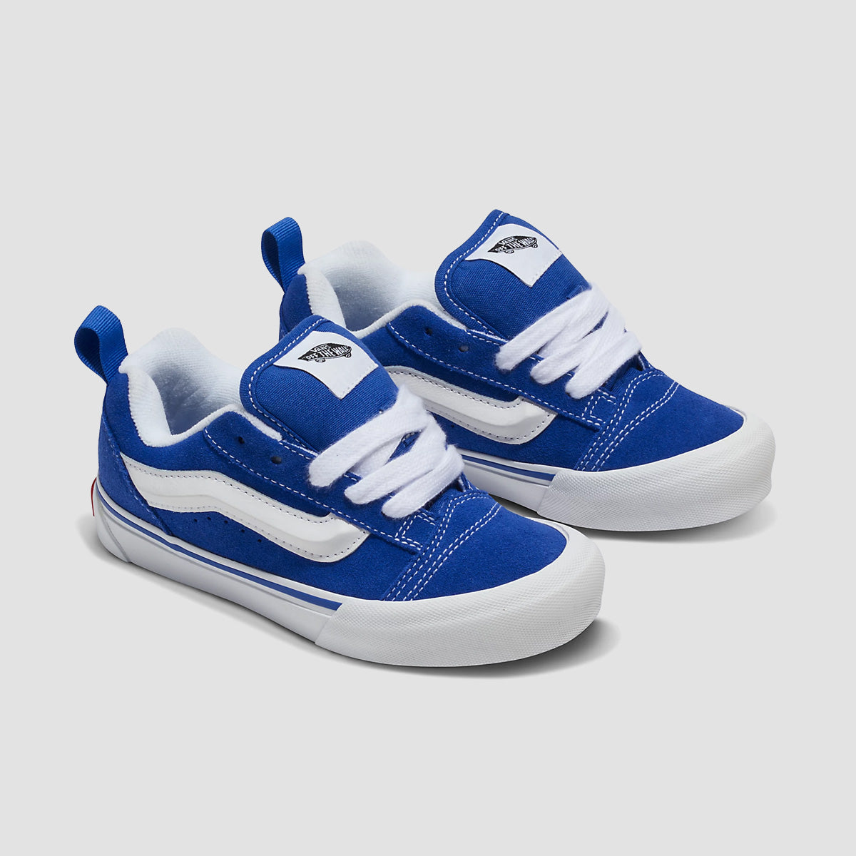 Vans Knu Skool Shoes - Blue/True White - Kids