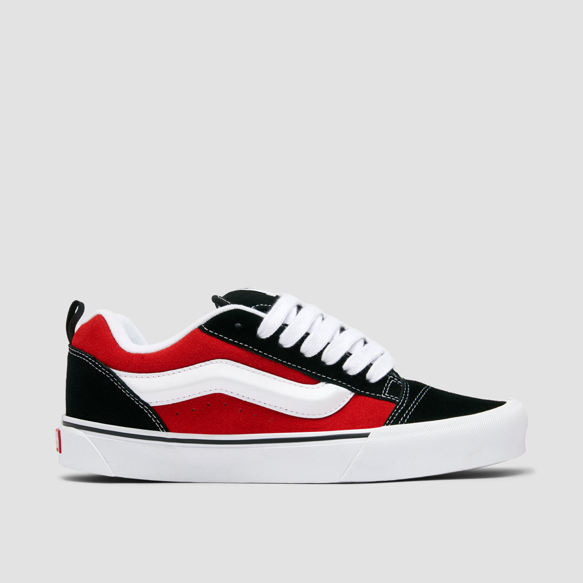 Vans Knu Skool Shoes - Red/True White