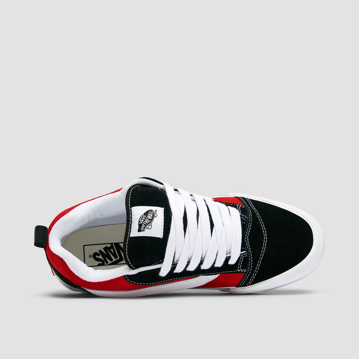 Vans Knu Skool Shoes - Red/True White