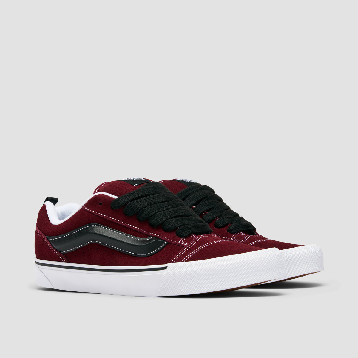 Vans Knu Skool Shoes - Suede Port/Black