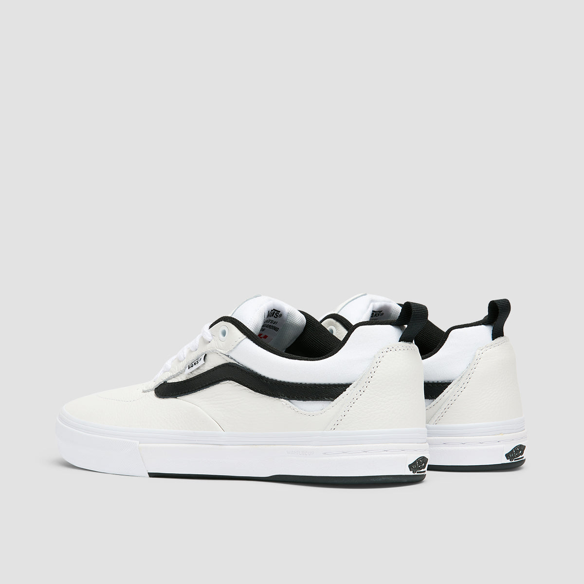 Vans Kyle Walker Shoes - Leather True White/Black